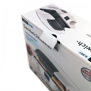 3-lagiger Karton aus Wellpappe für die Verpackung von Sandwich-Toastern