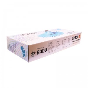 Customized Cleaner Packaging Large Mailer Box With Plastic Handle