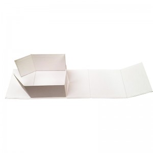 अनुकूलित मुद्रण ग्रे बोर्ड चुंबकीय तह उपहार बॉक्स