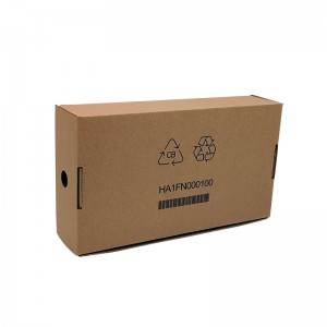 32 ECT กล่องกระดาษลูกฟูกต้นแบบสำหรับจัดส่ง Amazon รีไซเคิลสีน้ำตาล ECT