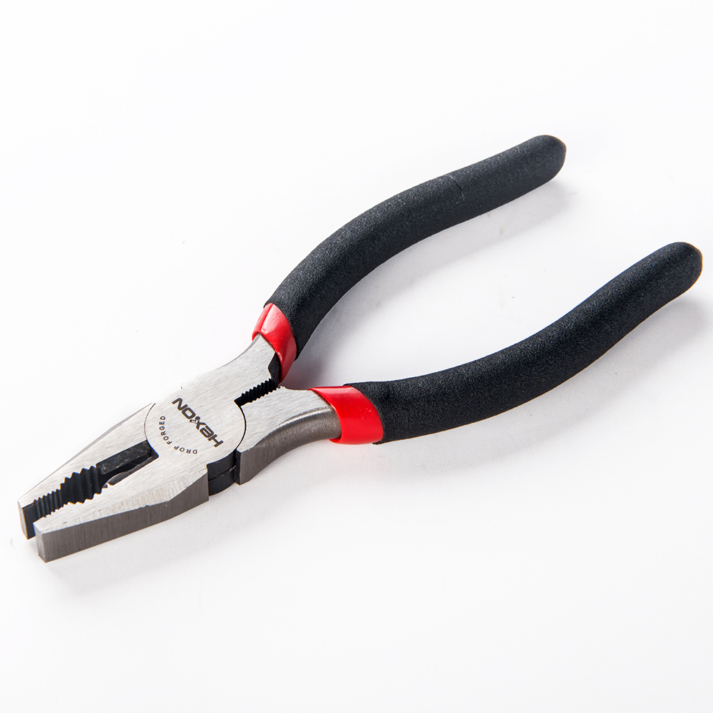 American Type Linesman Pliers With Dipped Handle