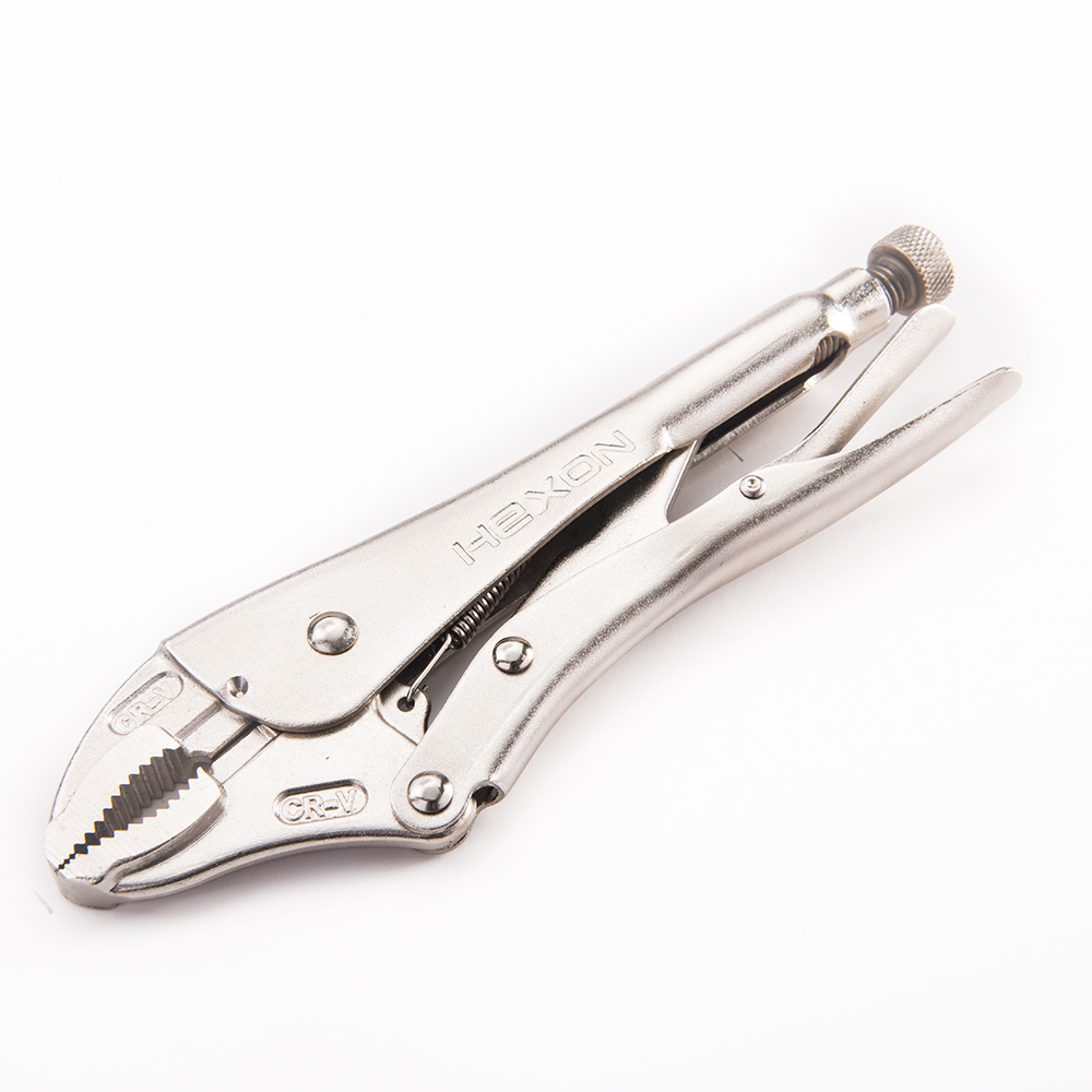 CRV Material Oval Jaws Locking Pliers With 3 Nails