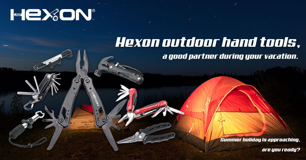 Hexon Outdoor Hand Tools, un bon partenaire pendant vos vacances