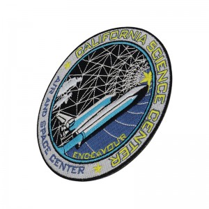 California Science Center Round Embroidered Patches