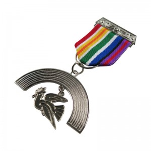Personalized Custom Shape Cutting Military Medal Without Coloring