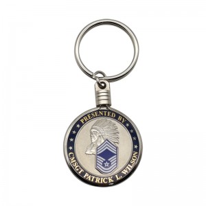 Manufacturer Metal Coin Keychain With Holder
