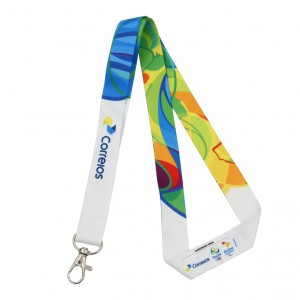 Manufacturer Cheap Custom Personalized Printing Polyester Sublimation Neck Lanyards With Logo