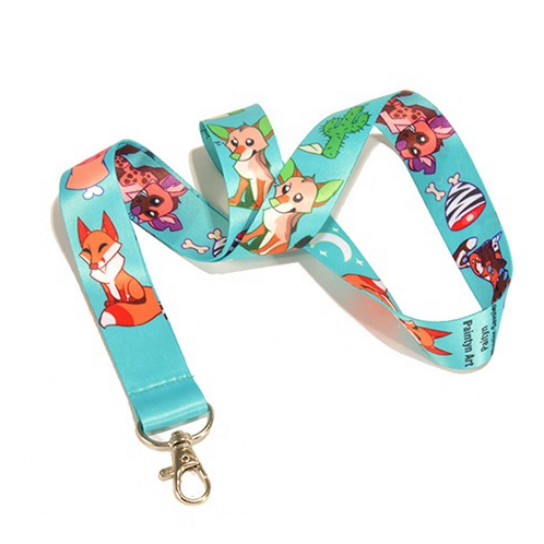 Manufacturer Cheap Custom Personalized Printing Polyester Sublimation Neck Lanyards With Logo Featured Image