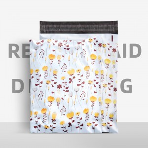 Custom logo waterproof packaging bag clothing packaging bag