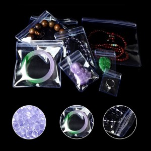 Package Plastic Zip Lock Jewellery Bag For Rhinestone