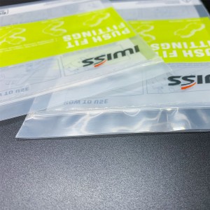 Customized PE ziplock bag printing thickened sealing sealed bag