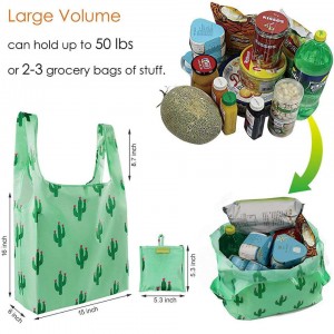 Shopping Bags Plastic Custom Nylon Reusable Women’S Tote