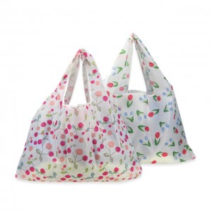 Plastic Custom Nylon Reusable Women’S Tote Shopping Bags