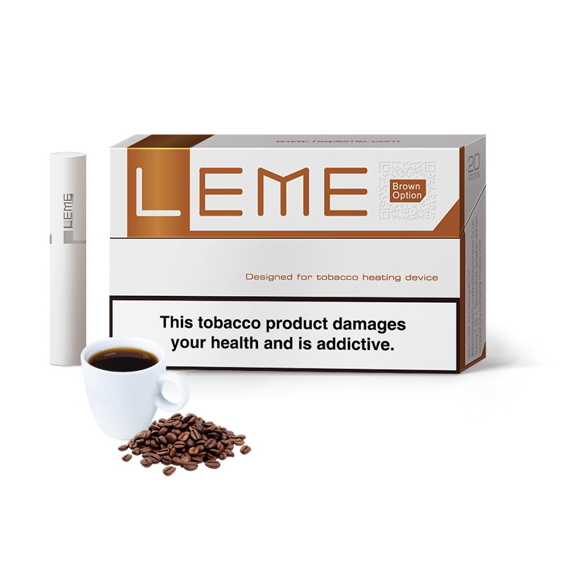 LEME Heated Tobacco Brown Option for Fun