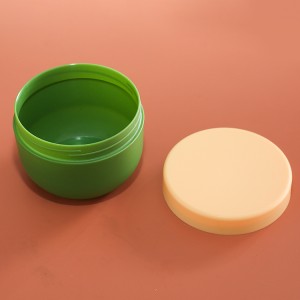 Oval Shape 4oz 8oz 16oz Body Scrub, Facial Cream Jar in Matte surface