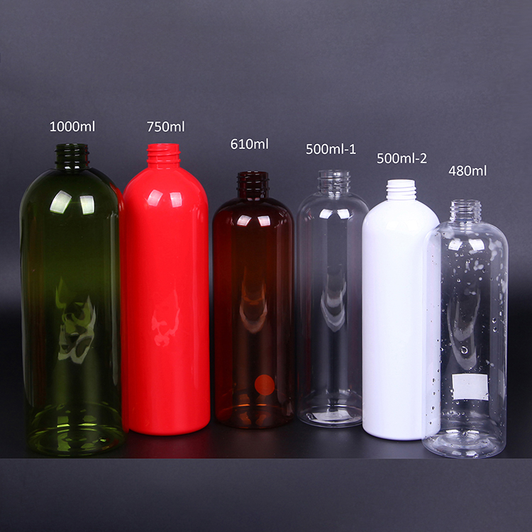 500ml 600ml 750ml big size disinfectant liquid container bottle