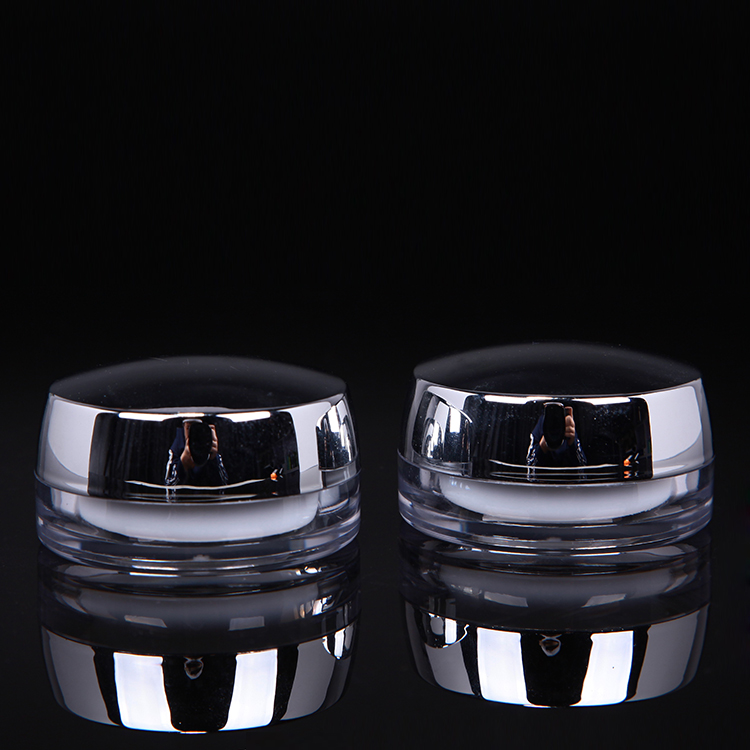 Small Size  PP Cosmetic Cream  Jar, 20g Screw Cap  Plastic Cream Jar
