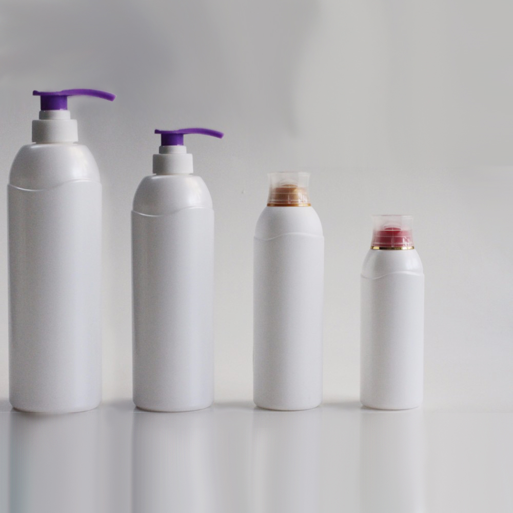 factory customized Clear Plastic Bottles - pump closure 1000 ml 500 ml shampoo bottle – HEYPACK