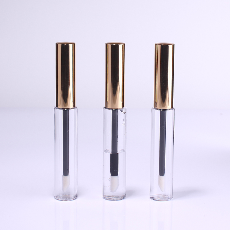 Low MOQ High Transparent 8ml lip gloss tube packaging in stock.
