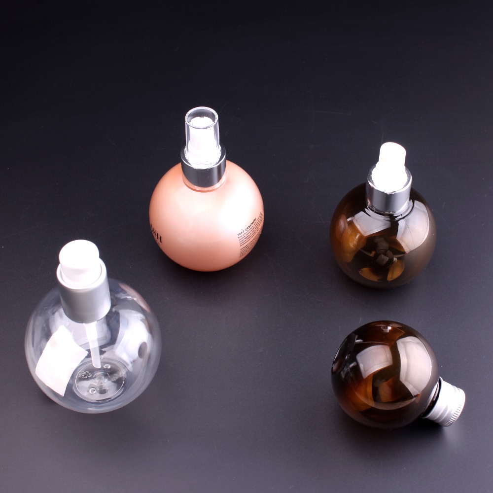 100ml 150ml 200ml 250ml ball shape, sphere cosmetic spray bottle