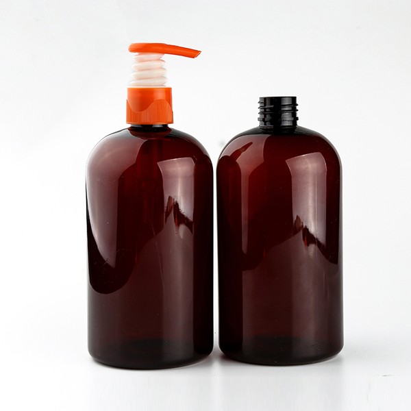 Amber transparent color 16OZ spray bottle