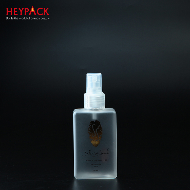 OEM/ODM Manufacturer 100ml Plastic Jar - body misting gold stamping rectangular bottle – HEYPACK