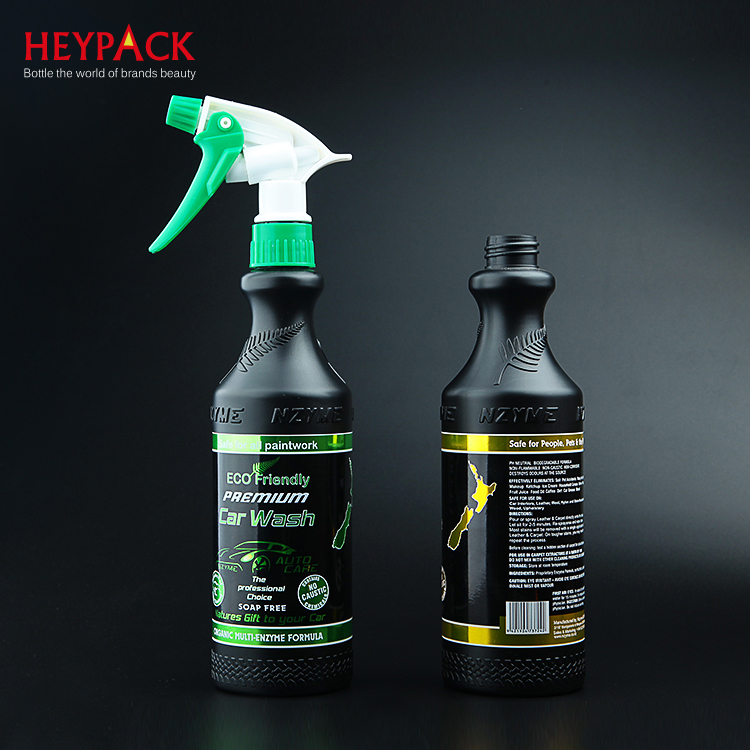 2020 High quality Bottles Plastic Manufacturer - 500ml HDPE plastic self car wash trigger sprayer bottle with label – HEYPACK