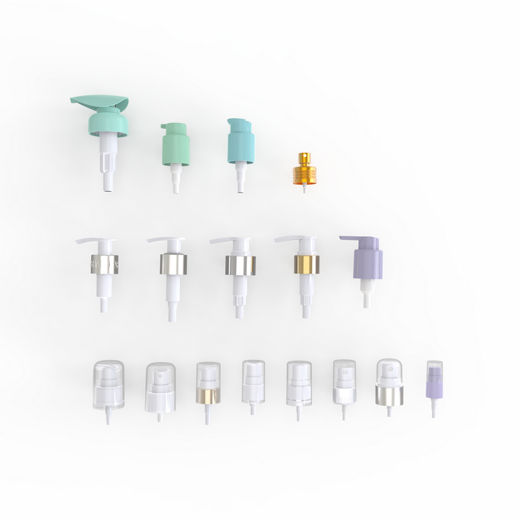 Various lotion pump dispenser, fine mist sprayer atomizer and serum pump for cosmetic bottles