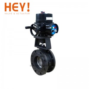 Pneumatic High Performance Double Eccentric Butterfly Valve