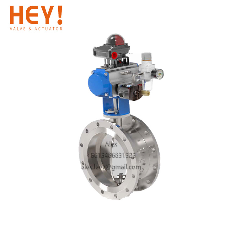 Pneumatic Ventilation Flange Butterfly Valve Featured Image
