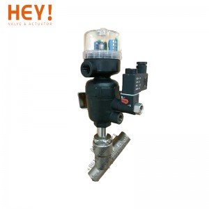 I-Proportional Welding Angle Seat Valve