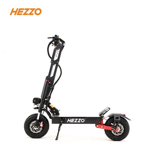 HEZZO Hot selling popular New design fast speed 13 inches 6000w 60V 40AH lithium battery long range electric scooter free shipping racing scooter