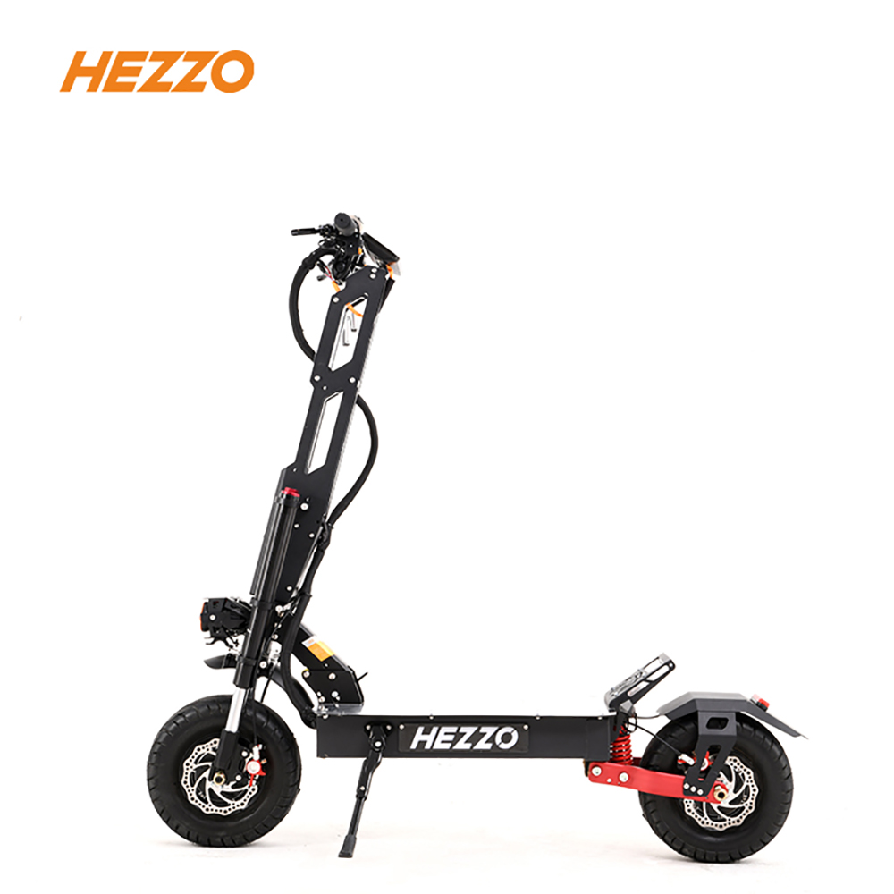 HEZZO Hot selling popular New design fast speed 13 inches 6000w 60V 40AH lithium battery long range electric scooter free shipping racing scooter Featured Image