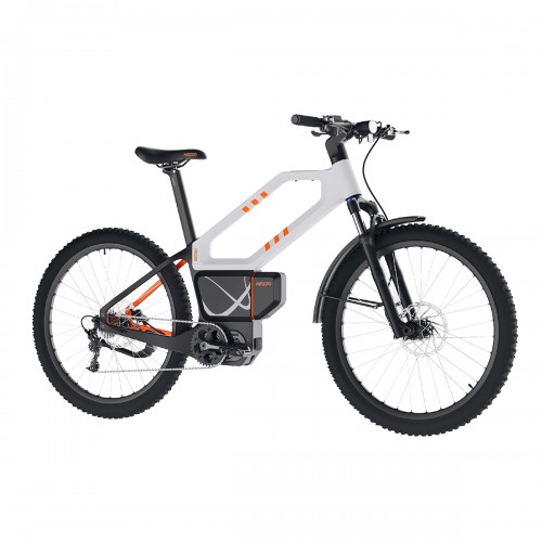 HEZZO Carbon Fiber Ebike 48V 500W Middrive Motor Electric Mountain Bike Hig Quality Samsung 21700 20AH Lithium Battery Hybrid Ebike