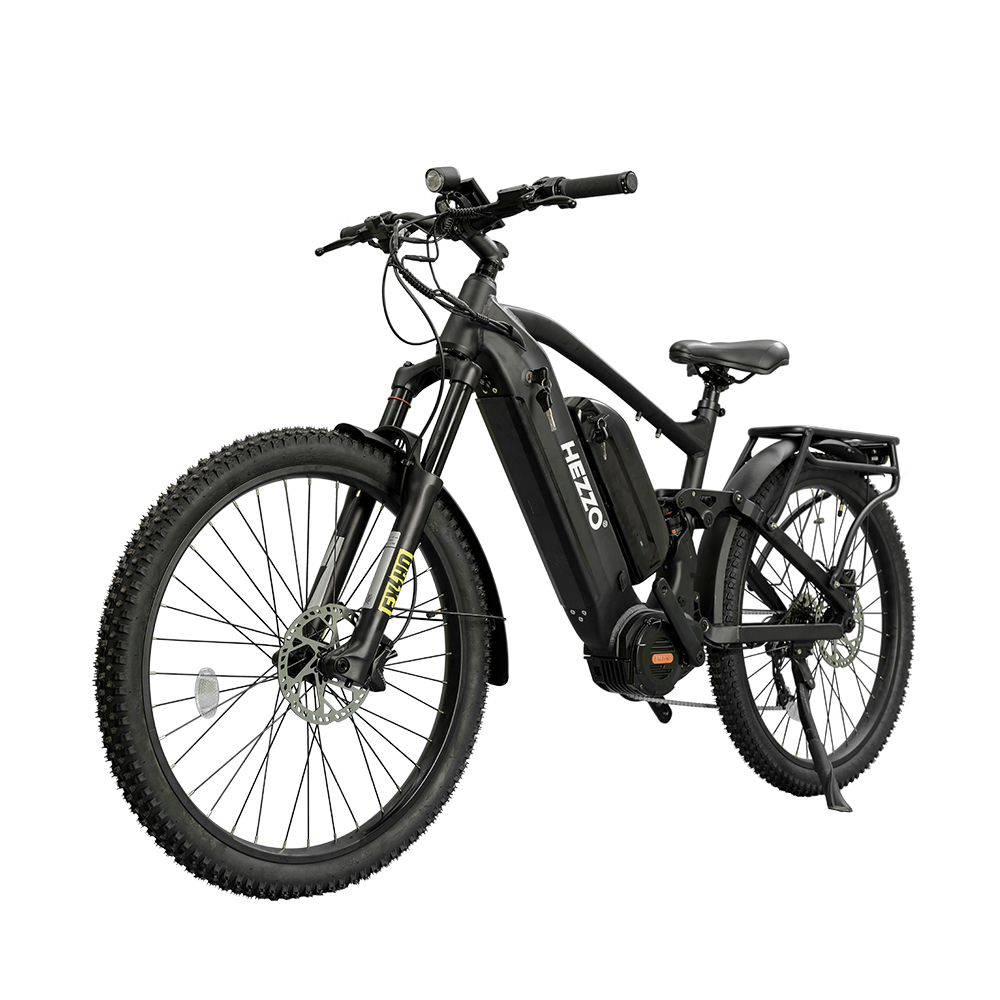 HEZZO Ebike 52v 1000w Bafang M620 Mid Drive 40Ah LG Baterii duble 160Km Rază lungă Bicicletă electrică puternică Livrare gratuită