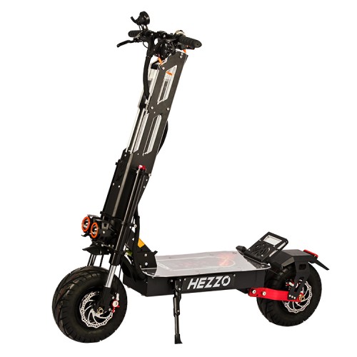 Factory Outlets Electric Scooter 2000w Adult - HEZZO Hot selling popular New design fast speed 13 inches 6000w 60V 40AH lithium battery long range electric scooter free shipping racing scooter ...