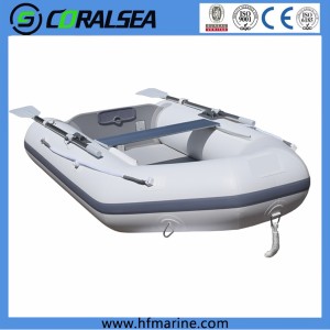 Ultra-compact portable lightweight inflatable boat fishing dingy foldable tender