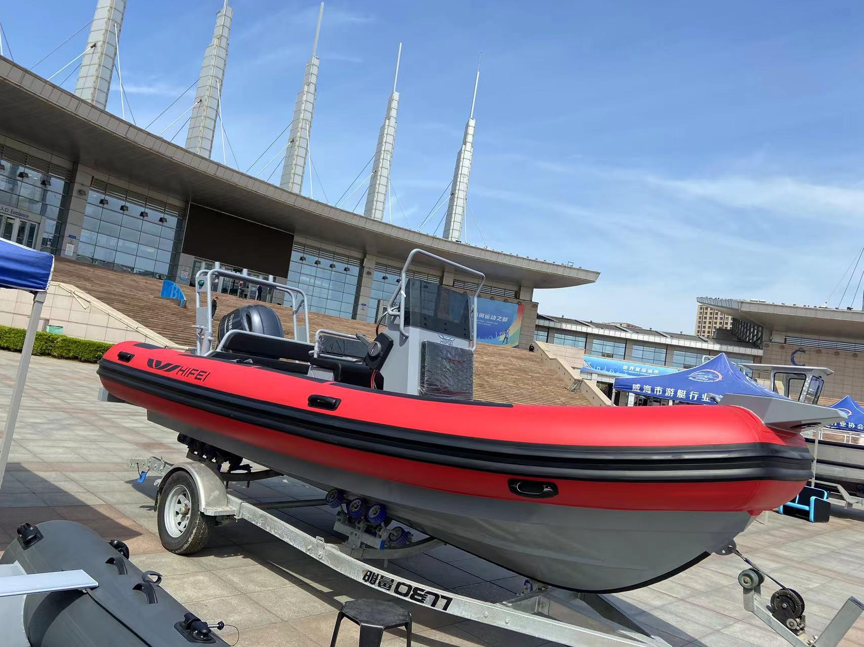 Dumalo sa China Weihai International Boat, Motorhome, at mga supply ng pangingisda Exhibition