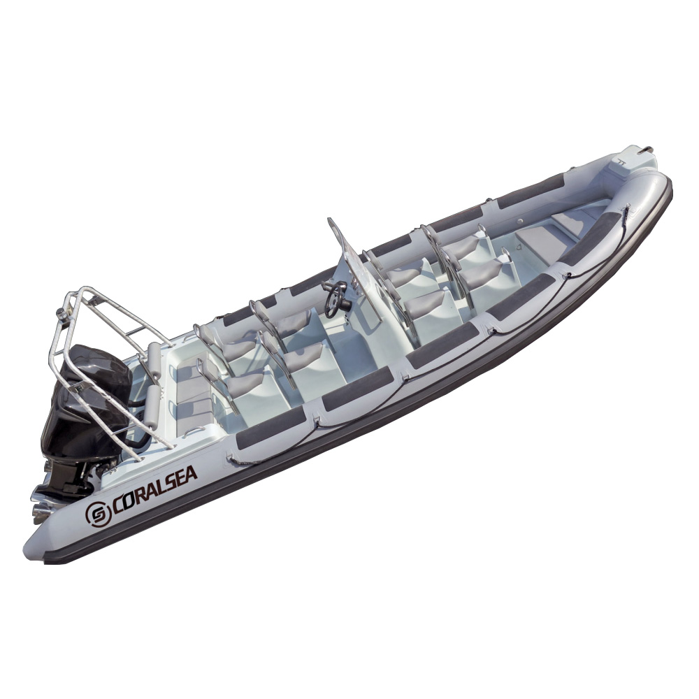 Ang Ultimate Luxury Fiberglass Rib Passenger Boat para sa Transport o Turismo
