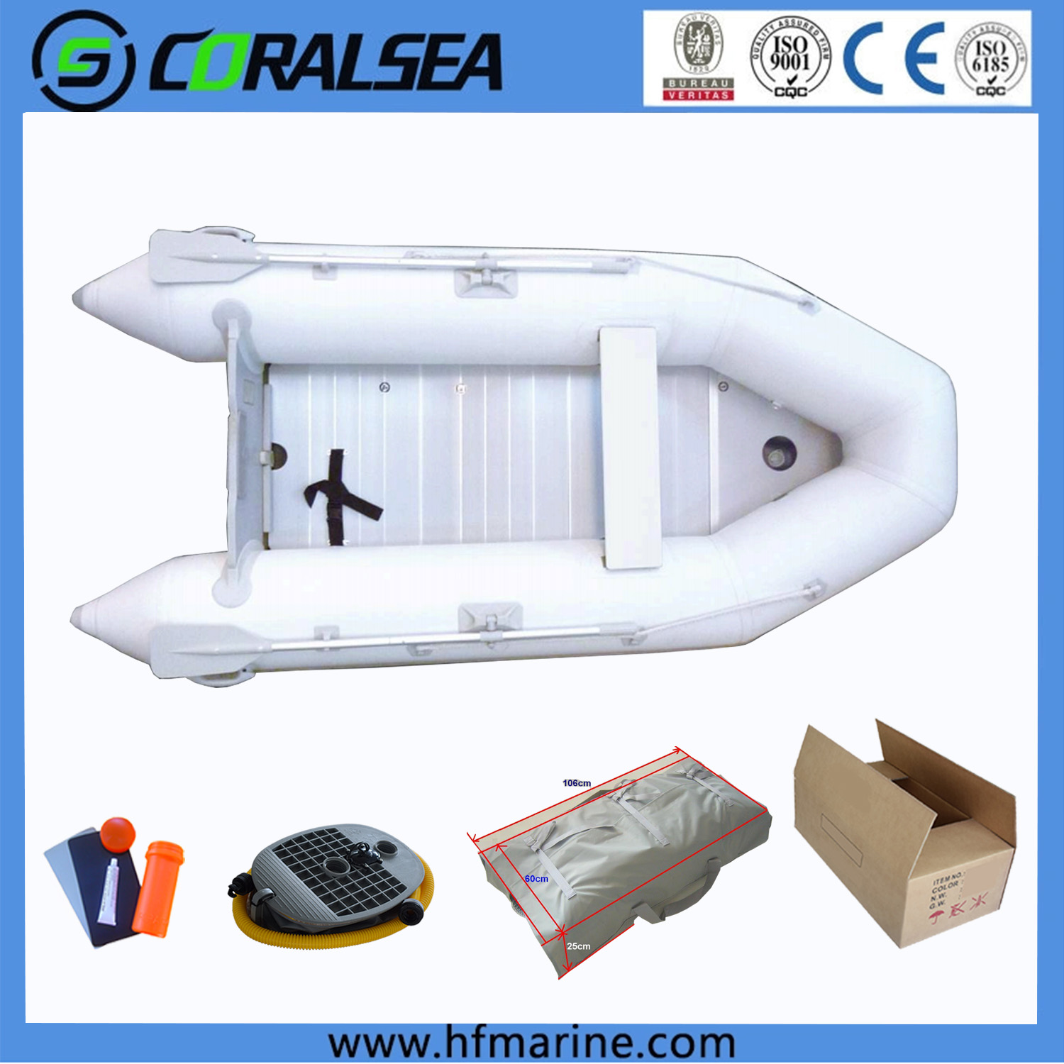 HSM – Economical and versatile foldable inflatable boat