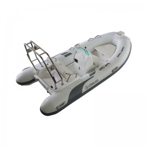 Lujosa embarcación neumática de fibra de vidrio para cruceros de ocio/buceo/deportes