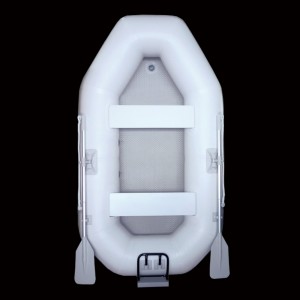 Ultra-light inflatable boat for fishing or leisure foldable tender