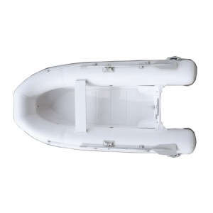 FRP RIB of Deep-V fiberglass hull inflatable boat for leisure