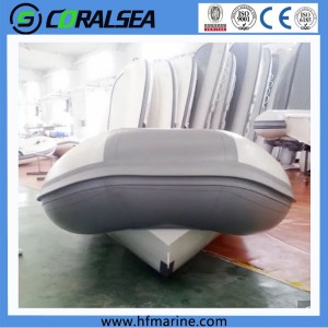 Light-weighted single-layer aluminum-hull RIB for leisure/ sport/ fishing