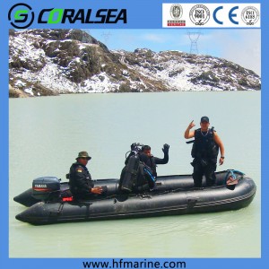 5.0m/ 5.5m/ 6.0m foldable rescue boat fishing/leisure/diving/swimming/sport boat