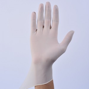 CE odobrene jednokratne medicinske gumene rukavice od lateksa za pregled bez pudera