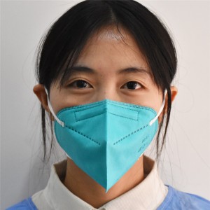 Tovární zásoba Zdravotní ochranná netkaná textilie na jedno použití Přístupná do nemocnice Maska N95 filtr BFE 98%