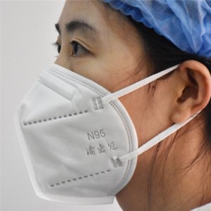 Поставка с завода, медицинская защитная нетканая одноразовая маска, доступная для больницы, маска N95, фильтр BFE 98%