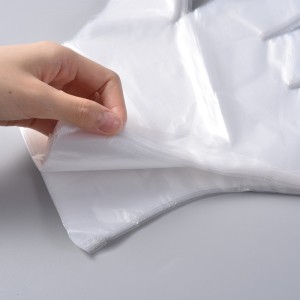 Fabrikatioun HDPE kloer Plastik Polythene bëlleg Präis ewechzegeheien Plastik Medical PE Handschuesch