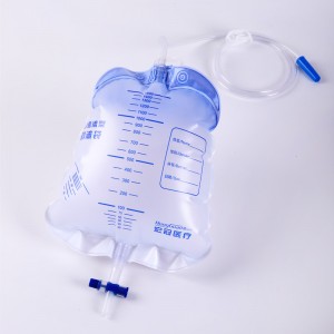 Visokokvalitetne i isplative vrećice za drenažu Urinarna vrećica Vreća za kateter Vreća za drenažu urina